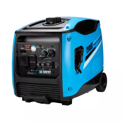 Pulsar 3700 Watt Gas 3330 Watt LPG Dual Fuel Remote Start Inverter Generator with Co Shutdown Sensor