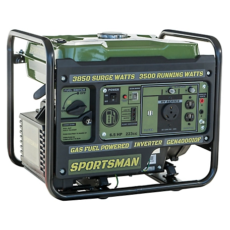 Sportsman 3500 Watt Gasoline Powered Open Frame Portable Inverter Generator