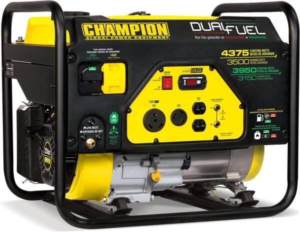 Champion Power Equipment 3500 Watt Dual Fuel RV Ready Portable Generator