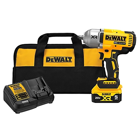 DeWALT Brushless 1 2 in Drive 700 ft lb 20V Max High Torque Impact Wrench Kit