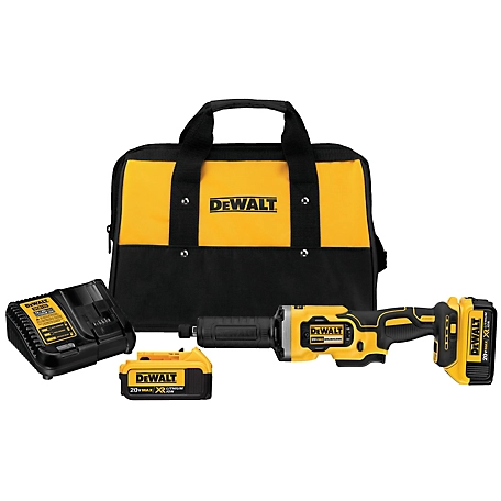 DeWALT DCG426M2 20V Cordless Brushless Die Grinder Kit