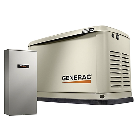 Generac Guardian 22kW Whole Home Standby Generator with 200A Transfer Switch Wi Fi enabled