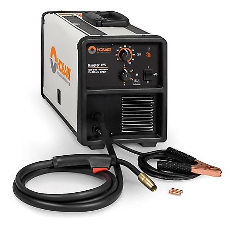 Hobart Handler 125 Wire Feed Welder runs on 120V input power