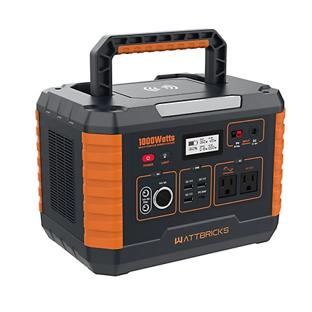 Wattbricks Energy 1000W Portable Power Station