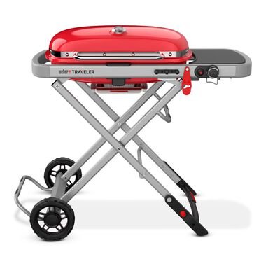 Weber Traveler Grill Propane Red