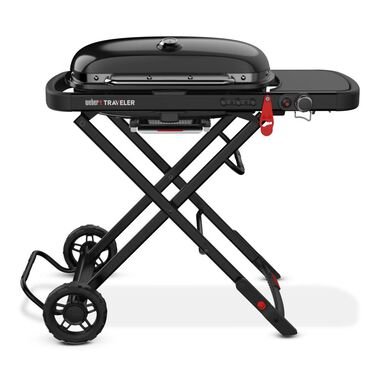 Weber Traveler Stealth Grill Propane Portable