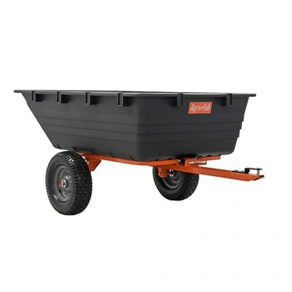 Agri-Fab Tow Behind 18 cu ft Poly Dump Cart 1000 lb Capacity