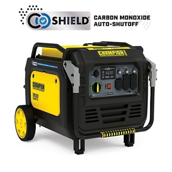 Champion Power Equipment 8500 Watt Portable Electric Start Inverter Generator with Quiet Technology and CO Shield