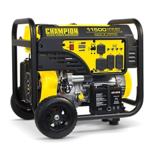 Champion Power Equipment 9200 Watt Portable Generator with Electric Start