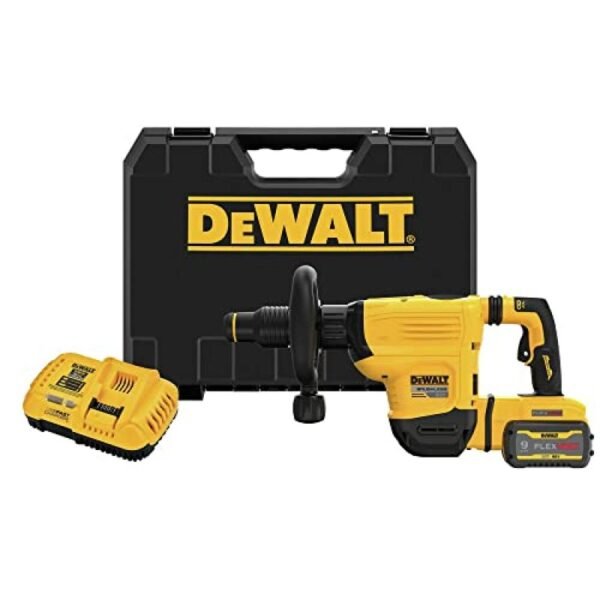 DEWALT 60V MAX 15 lb Cordless SDS Max Chipping Hammer Kit DCH832X1