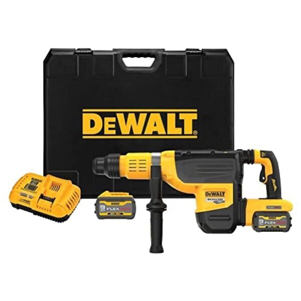 DEWALT DCH775X2 60V MAX 2 Inch Brushless SDS MAX Rotary Hammer Kit Powerful Efficient Drilling