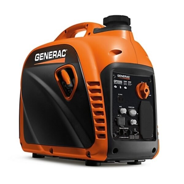 Generac 2200 Watt Gasoline Powered GP2500i Inverter Portable Generator