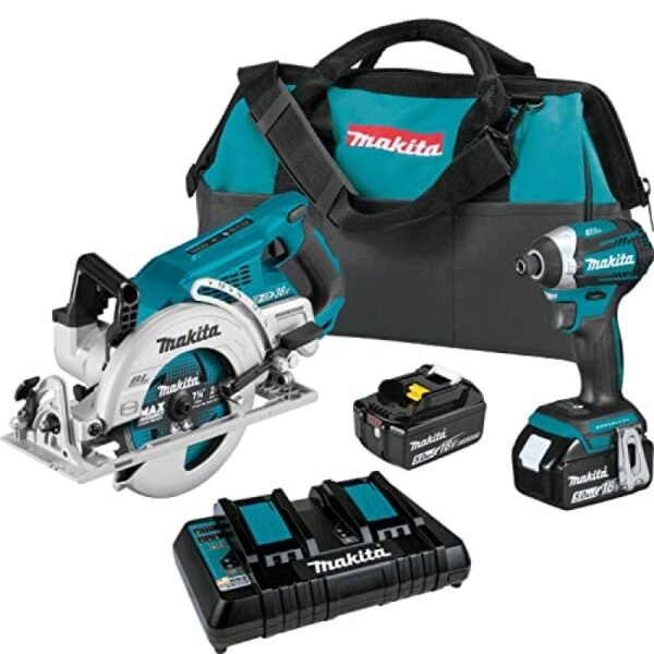 Makita 18V LXT Lithium Ion Brushless Cordless 2 Pc Combo Kit XT295PT