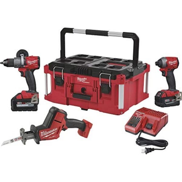 Milwaukee 299723PO M18 FUEL 3 Tool Combo PACKOUT Kit