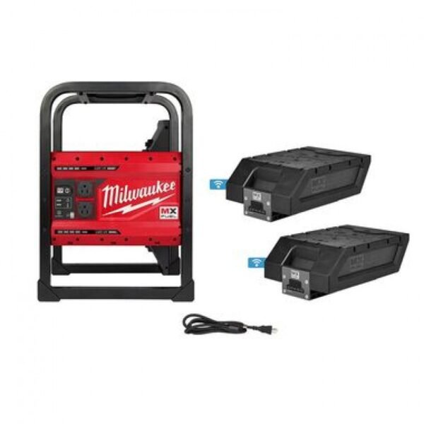 Milwaukee MX FUEL CARRY ON 3600with 1800W Power Supply