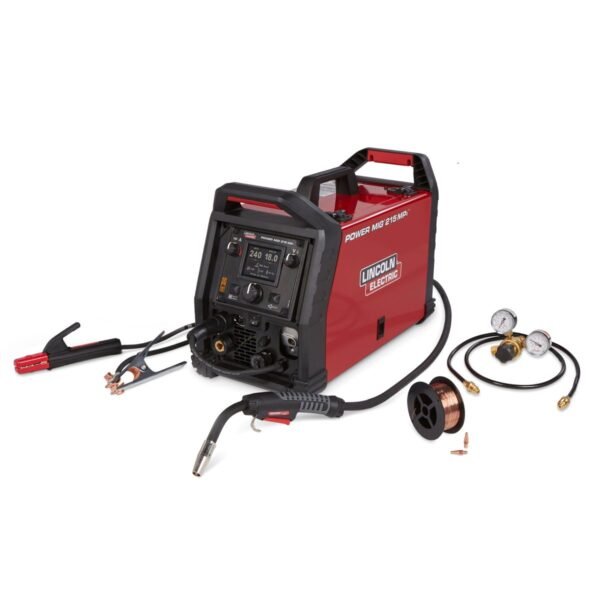 LINCOLN POWER MIG 215 MPI MULTI PROCESS WELDER K4876 1