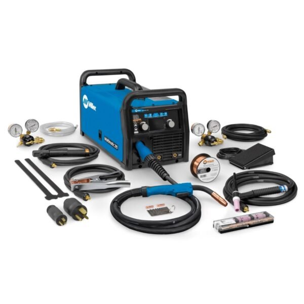 MILLER MULTIMATIC 215 AUTO SET MULTIPROCESS WELDER WITH TIG PACKAGE 951674