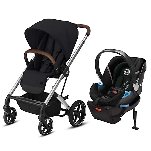 Cybex Balios S Lux Aton 2 Travel System in Black